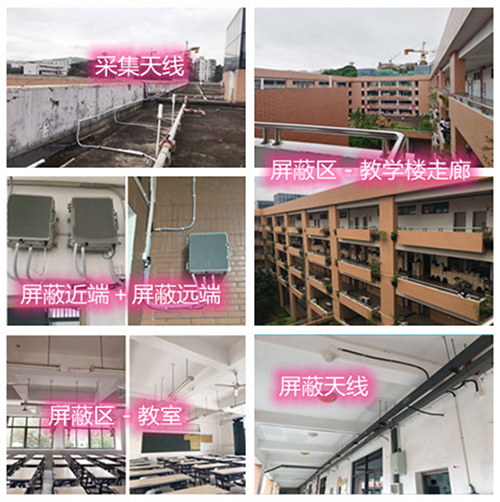  路桥某中学考场屏蔽案例（数字信令级）